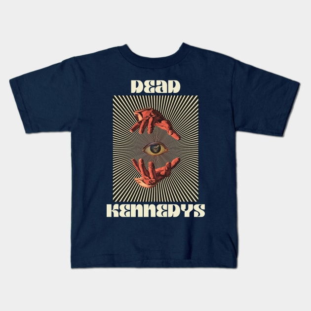 Hand Eyes Dead Kennedys Kids T-Shirt by Kiho Jise